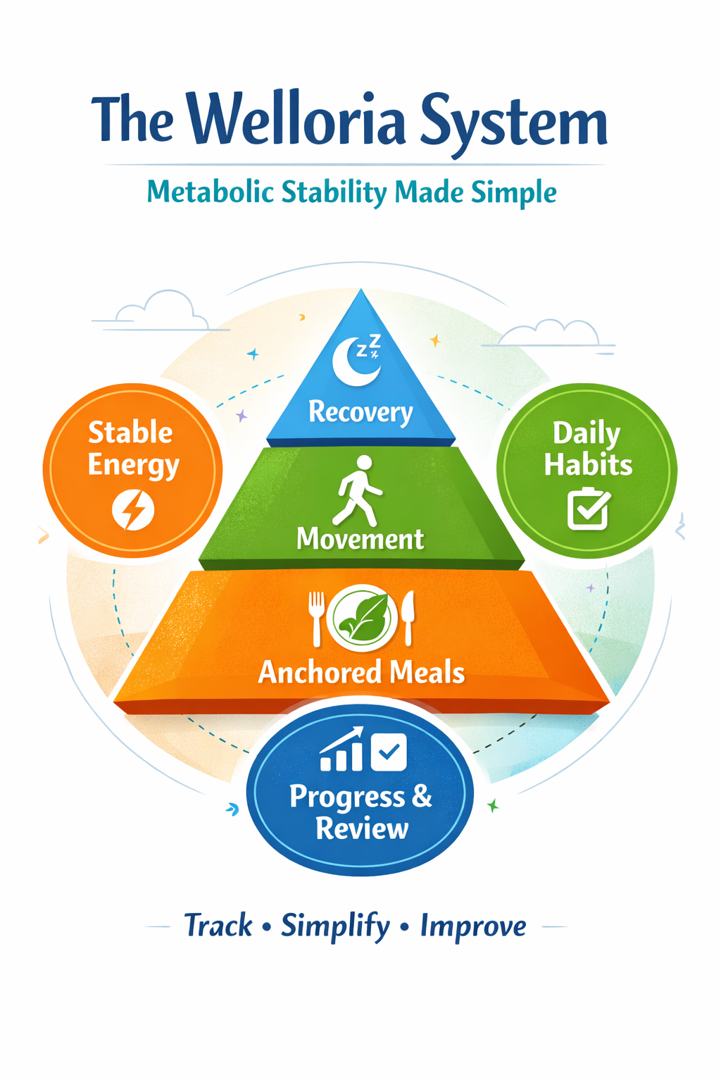 The Welloria Model of Metabolic Stability